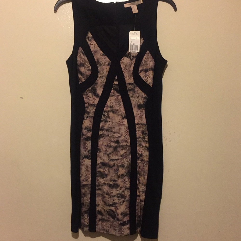 Black/Mauve Dress Short